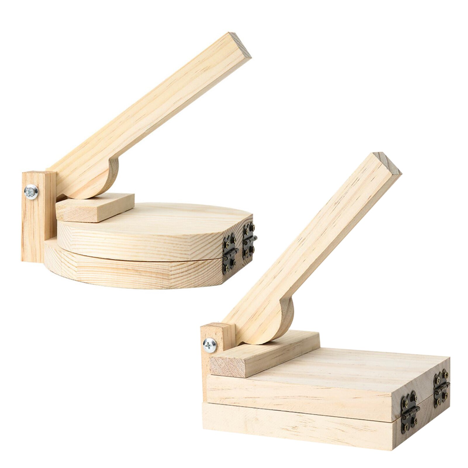 Natural Wooden Tortilla Press