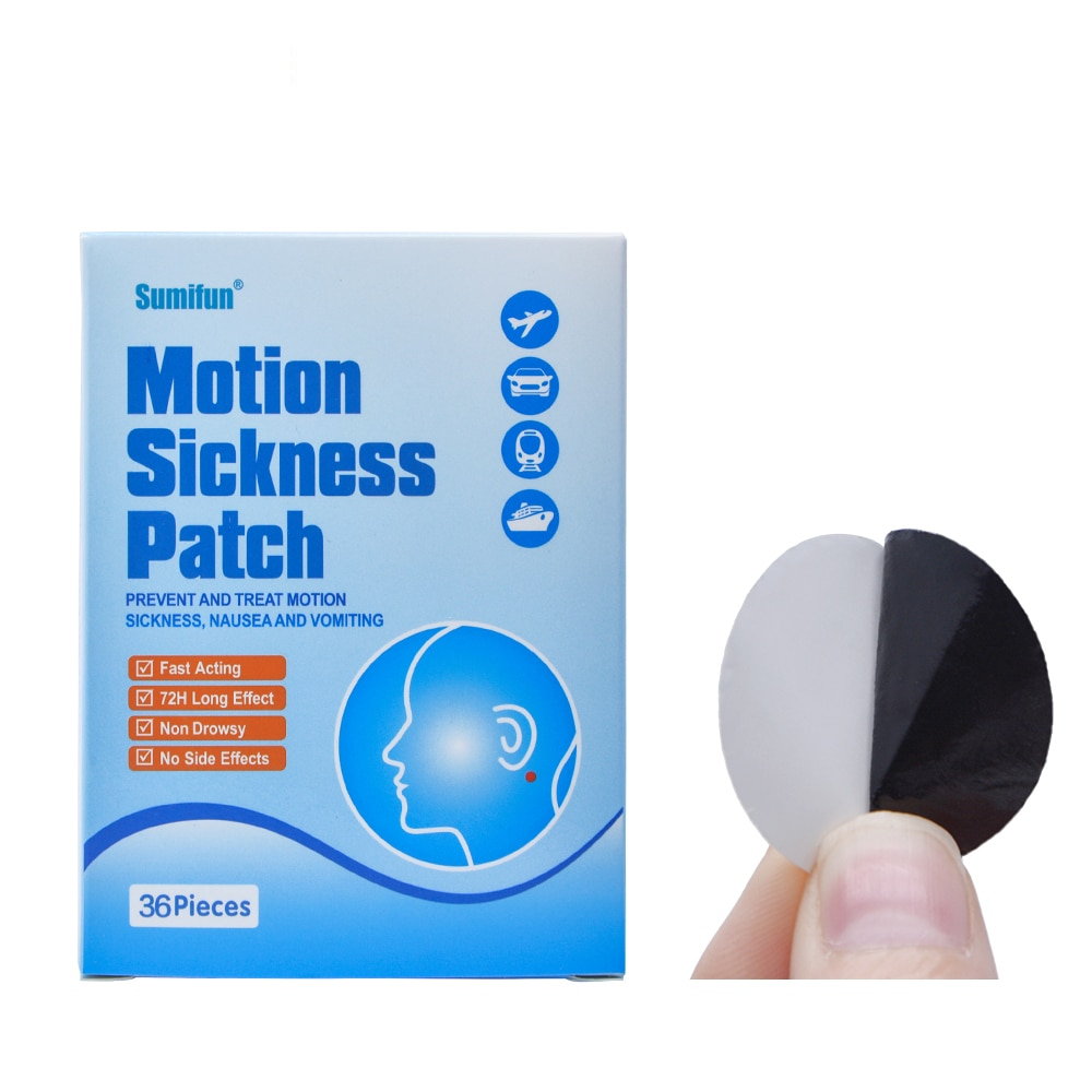 Nausea Patch Motion Sickness Reliever (36 pieces) Nausea Patch Motion Sickness Reliever (36 pieces)