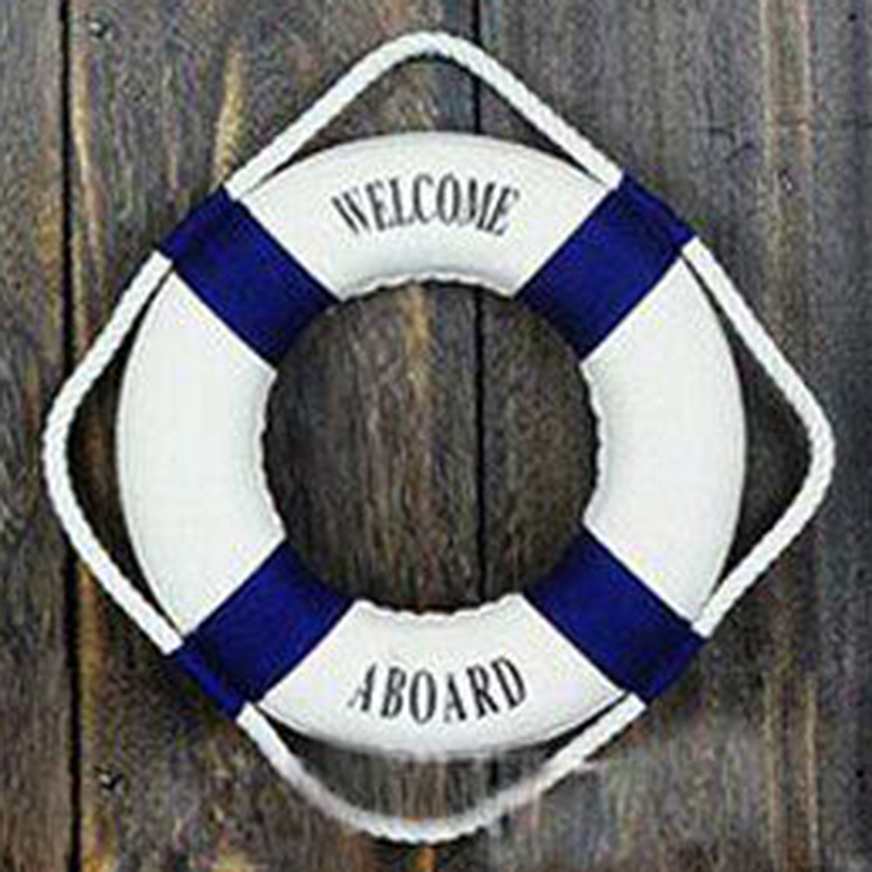 Nautical Life Preserver Ring Decoration