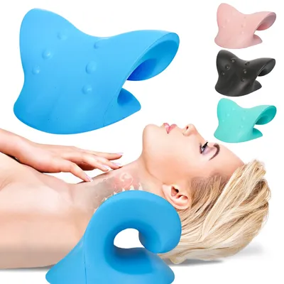 Neck and Shoulder Stretcher Foam Pillow