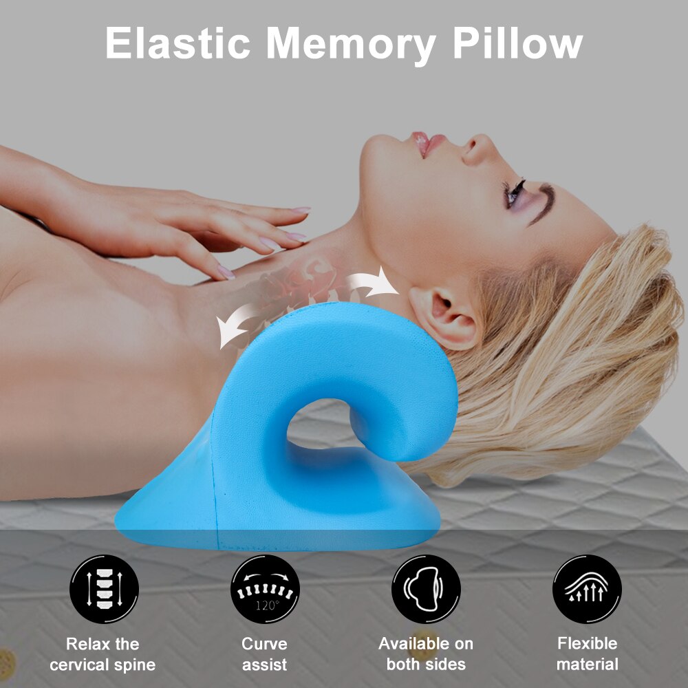 Neck and Shoulder Stretcher Foam Pillow