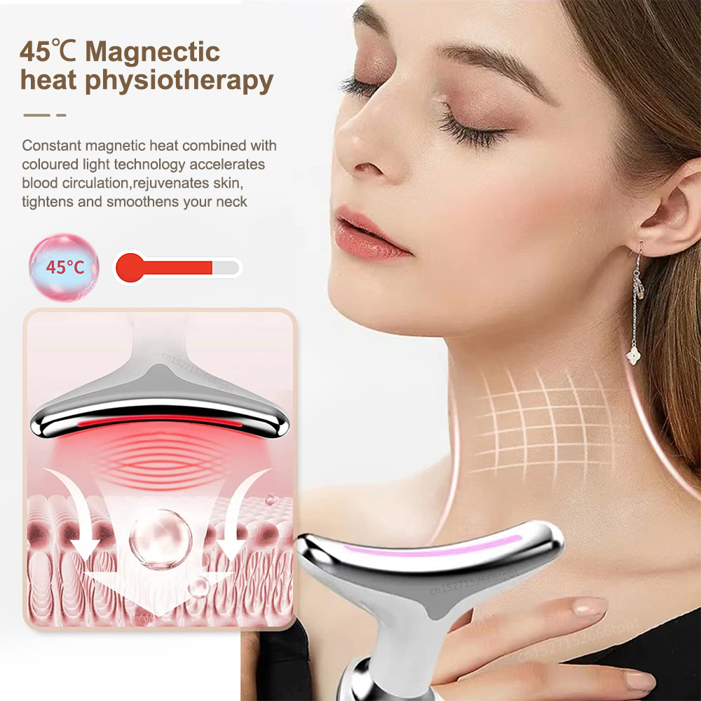 Neck Face Beauty Device EMS Neck Face Lifting Massager Skin Tighten Device LED Photon Therapy Anti Wrinkle Double Chin Neck Face Beauty Device EMS Neck Face Lifting Massager Skin Tighten Device LED Photon Therapy Anti Wrinkle Double Chin