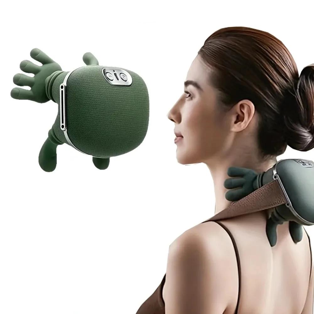 Neck Shoulder Massager Deep Tissue Shiatsu Back Cervical Massage Machine Bionic Electric