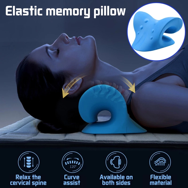 Neck Stretcher Pillow Cervical Spine Relief