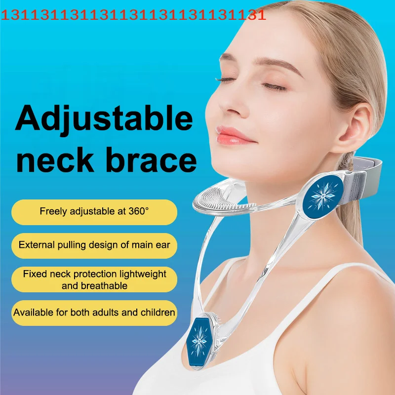 Neck Support Braces Decompressed Spine Posture Correction Pain Prevent Head Low Double Chin Adjustable Cervical Neck Support Braces Decompressed Spine Posture Correction Pain Prevent Head Low Double Chin Adjustable Cervical