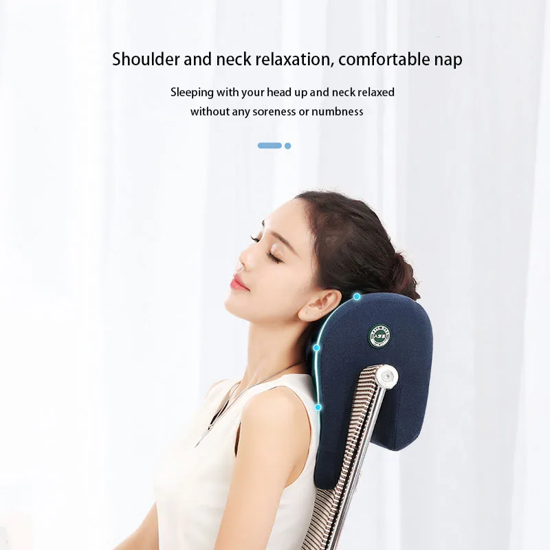 Neck Support Office Rest Lunch Break Orthopedic Student Desk Sleeping Memory Foam Nap Pillow For Travel Headrest