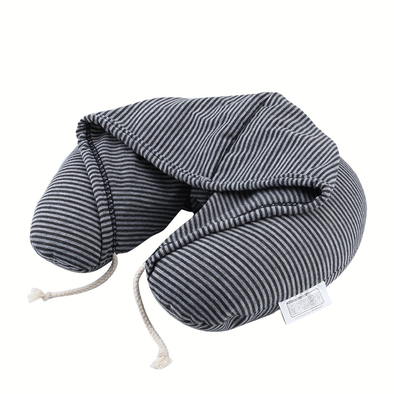 Neck Travel Pillow with Hood Neck Travel Pillow with Hood