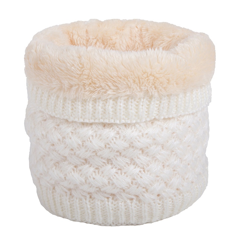 Neck Warmer Scarf Neck Ring Plush Neck Warmer Scarf Neck Ring Plush