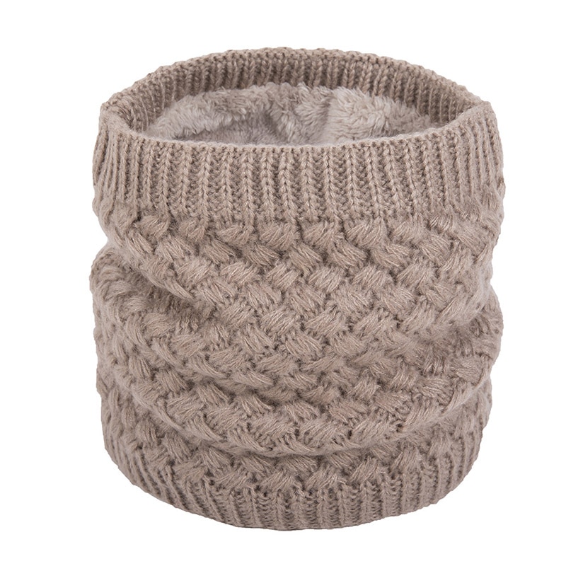 Neck Warmer Scarf Neck Ring Plush Neck Warmer Scarf Neck Ring Plush