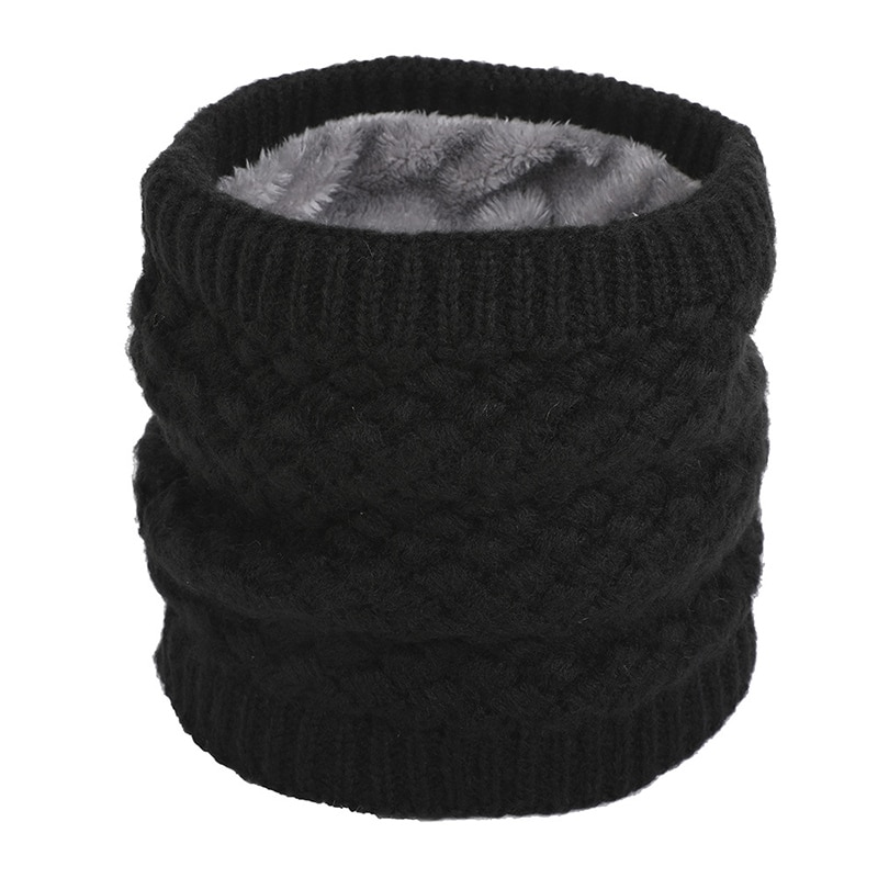 Neck Warmer Scarf Neck Ring Plush Neck Warmer Scarf Neck Ring Plush
