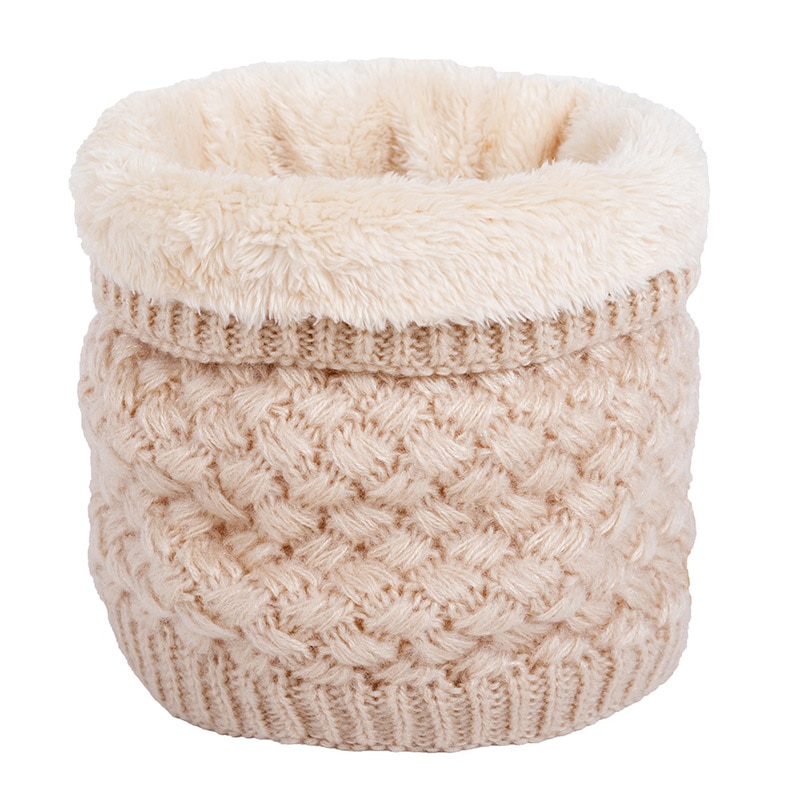 Neck Warmer Scarf Neck Ring Plush Neck Warmer Scarf Neck Ring Plush