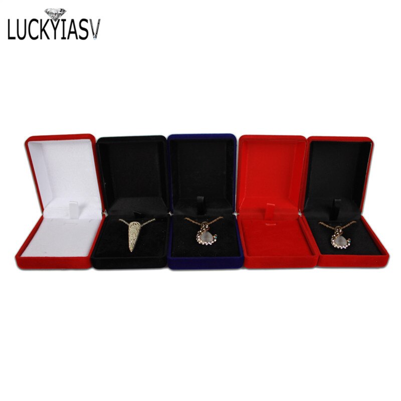 Necklace Case Velvet Jewelry Holder Necklace Case Velvet Jewelry Holder