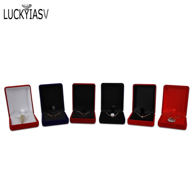 Necklace Case Velvet Jewelry Holder Necklace Case Velvet Jewelry Holder