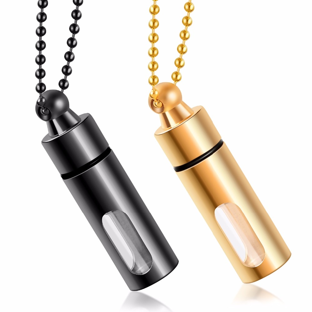 Necklace for Ashes Cylinder Pendant Necklace for Ashes Cylinder Pendant
