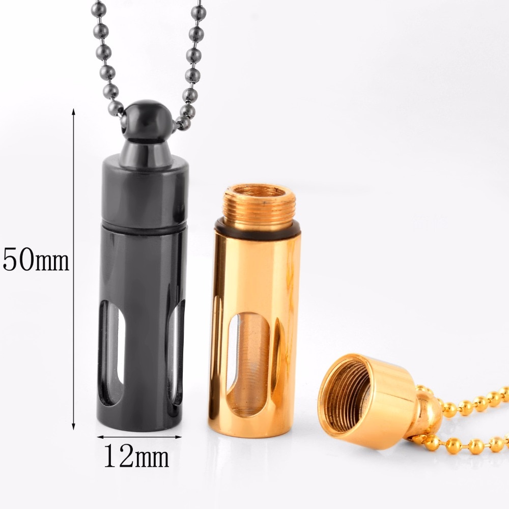 Necklace for Ashes Cylinder Pendant Necklace for Ashes Cylinder Pendant