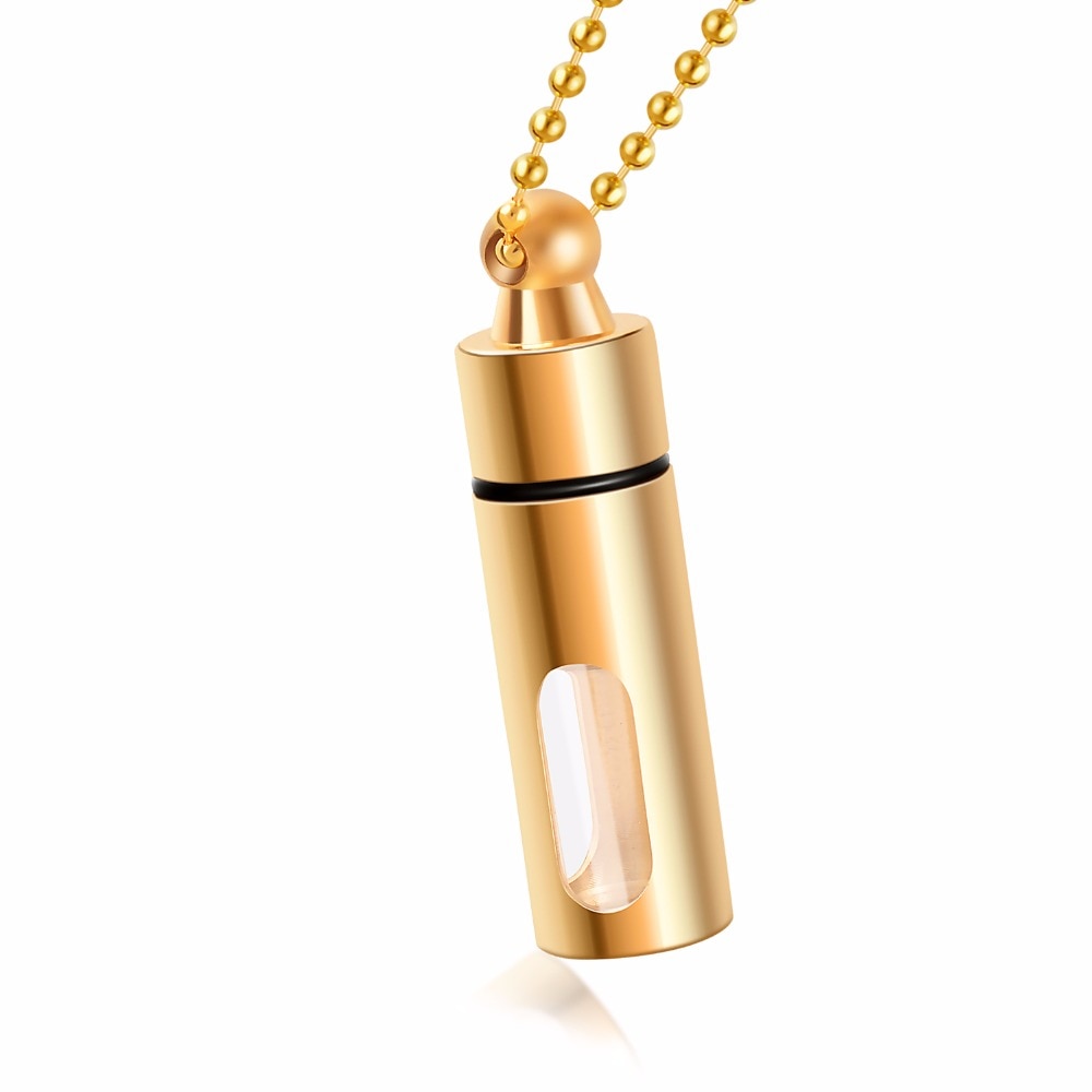 Necklace for Ashes Cylinder Pendant Necklace for Ashes Cylinder Pendant