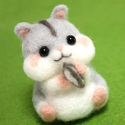 Needle Felting Wool Roving DIY Set Needle Felting Wool Roving DIY Set