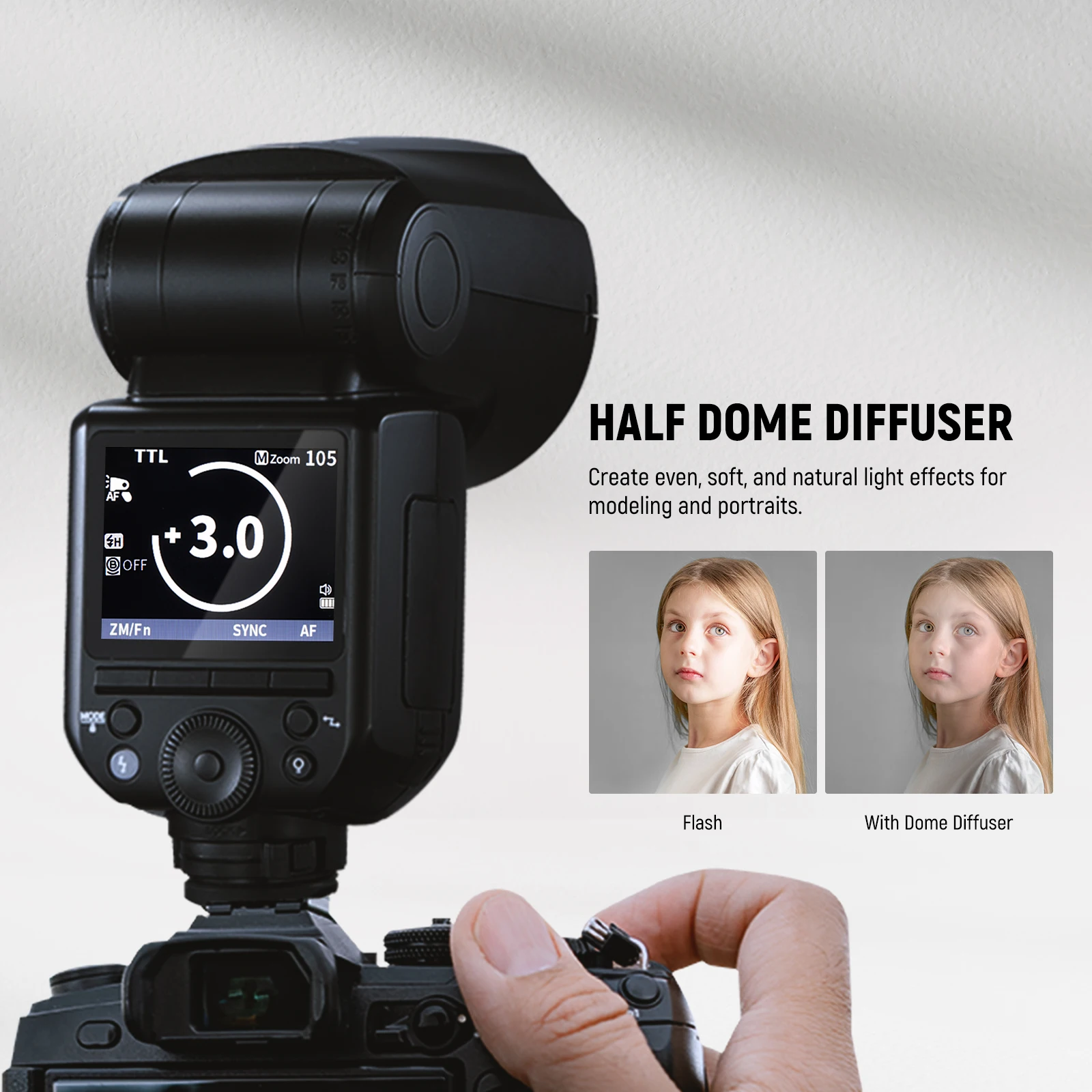 NEEWER Z2-S 2.4G TTL Round Head Flash Speedlite Compatible with Sony Cameras NEEWER Z2-S 2.4G TTL Round Head Flash Speedlite Compatible with Sony Cameras