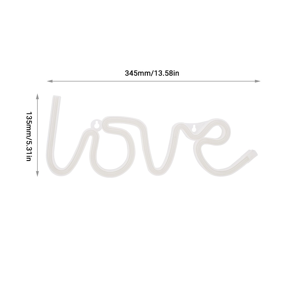 Neon LED Love Light Up Sign