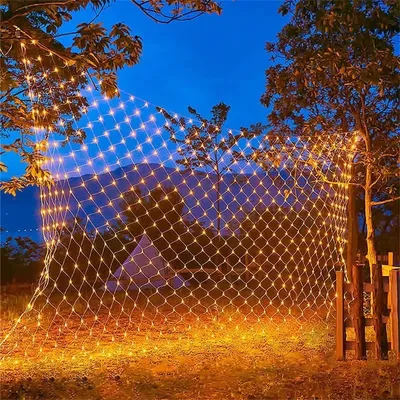 Net Mesh Led Lights LED String Christmas Fairy Curtain Garland Outdoor Waterproof For Party Garden Wedding Decoration Net Mesh Led Lights LED String Christmas Fairy Curtain Garland Outdoor Waterproof For Party Garden Wedding Decoration