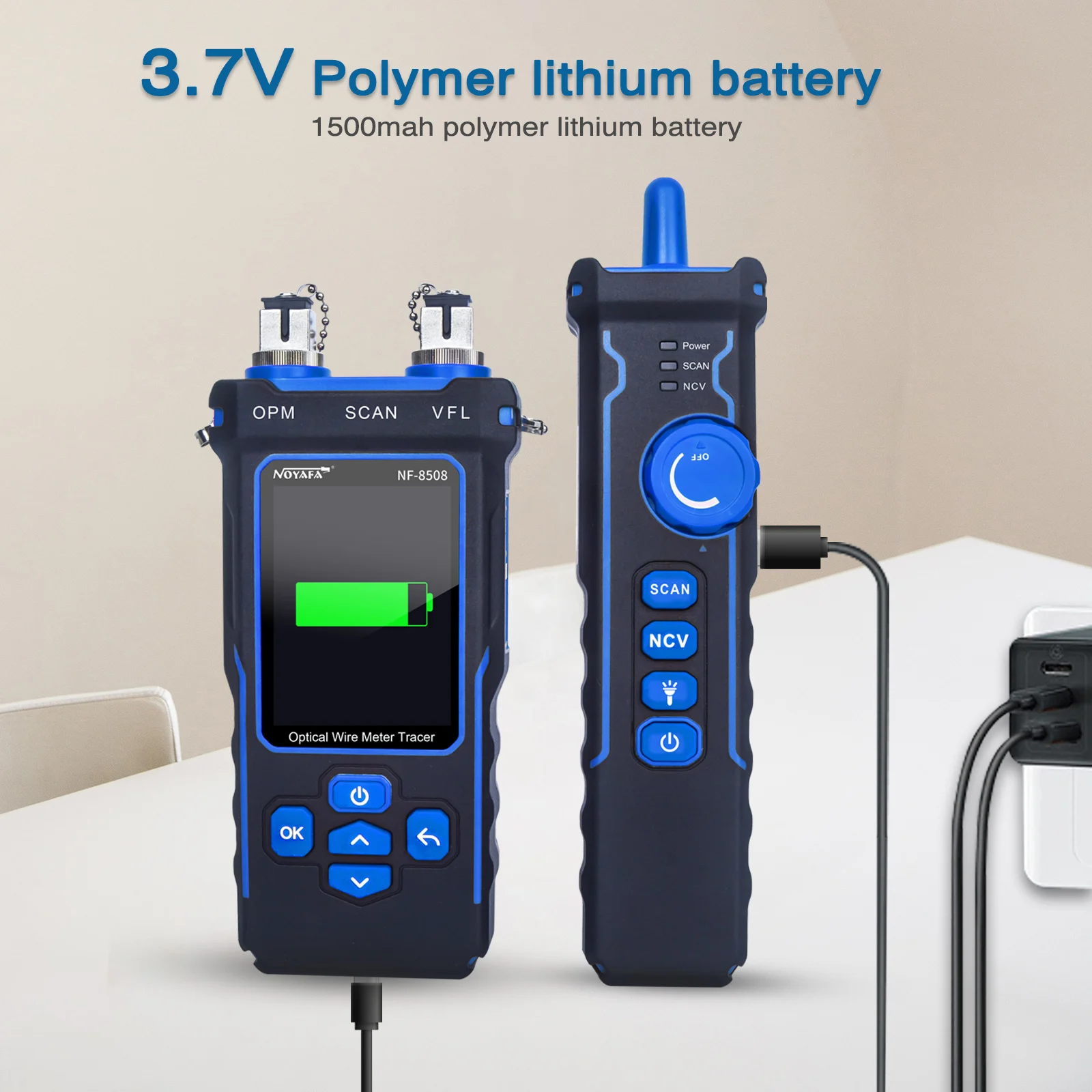 Network Cable Tester Optical Wire Meter Tracer LCD Digital Rechargeable Network Line Finder Wire PoE Checker Network Cable Tester Optical Wire Meter Tracer LCD Digital Rechargeable Network Line Finder Wire PoE Checker