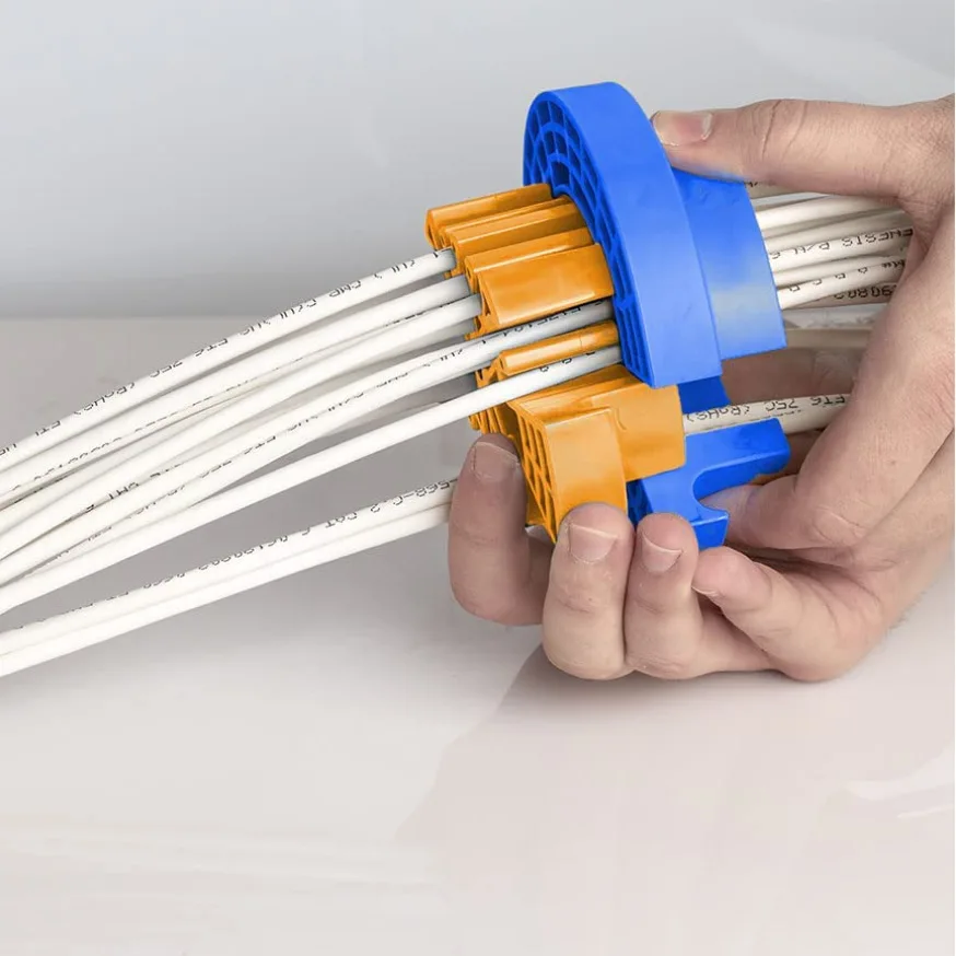 Network Carding Device Cable Comb Fireproof ABS Plastic Generic Cabling Category 5 And 6 Network Cables Laying And