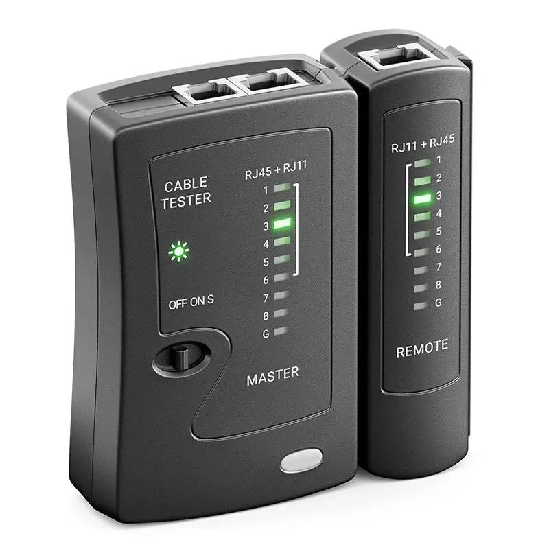 Network Ethernet Cable Tester for LAN RJ45 Cat5 Cat5e Cat6 Cat6a Cat7 UTP/Shielded Cable and RJ11 RJ12 Network Ethernet Cable Tester for LAN RJ45 Cat5 Cat5e Cat6 Cat6a Cat7 UTP/Shielded Cable and RJ11 RJ12