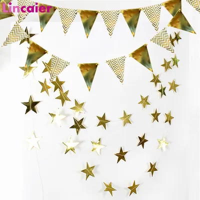 New Year's Eve Decorations Hanging Banners