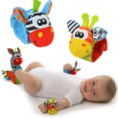 Newborn Baby Wrist Rattle