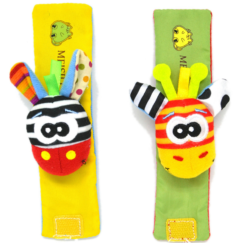 Newborn Baby Wrist Rattle