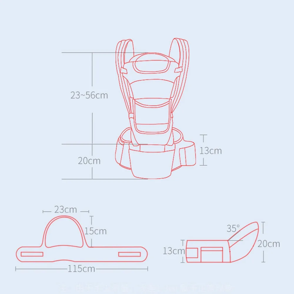 Newborn Ergonomic Baby Carrier Backpack Infant Baby Hipseat Carrier Front Facing Ergonomic Kangaroo Baby Wrap Sling Newborn Ergonomic Baby Carrier Backpack Infant Baby Hipseat Carrier Front Facing Ergonomic Kangaroo Baby Wrap Sling