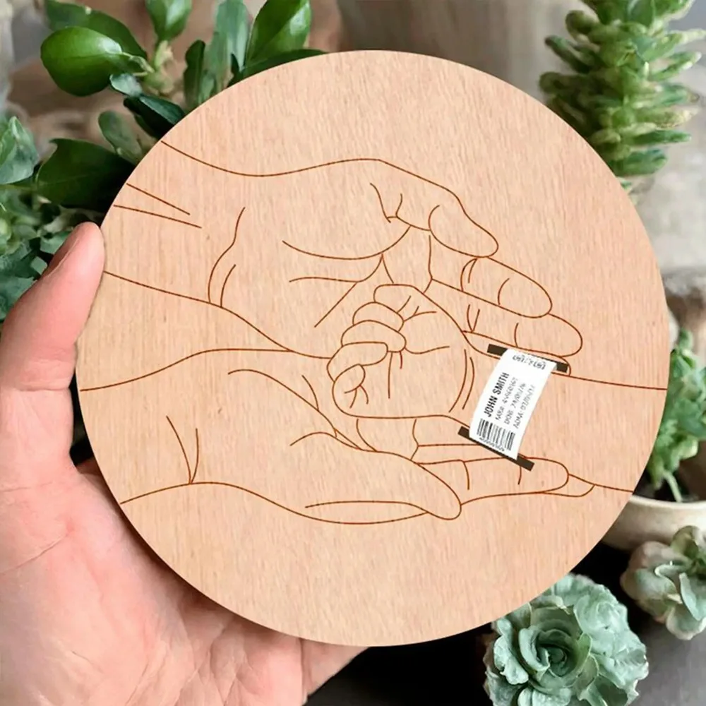 Newborn Hospital Engraved Keepsake Holder Personalized Baby Gift Memorial Pregnancy Wristband for Mother's Day Newborn Hospital Engraved Keepsake Holder Personalized Baby Gift Memorial Pregnancy Wristband for Mother's Day