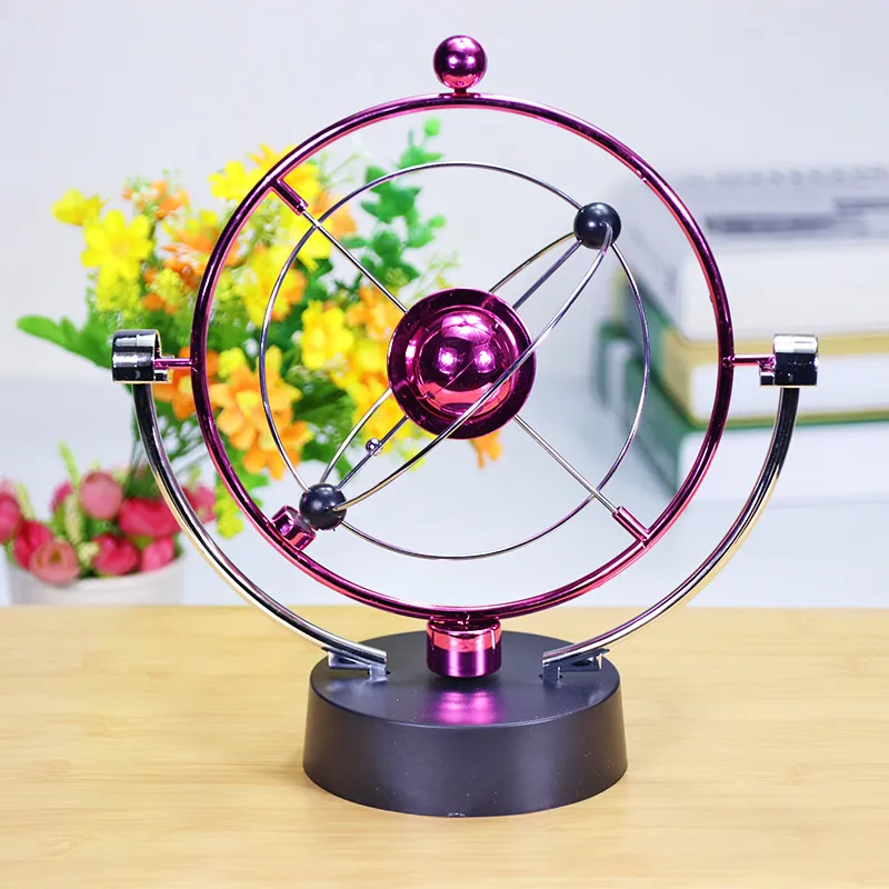 Newton Pendulum Ball Balance Ball Rotating Perpetual Motion Physical Science Pendulum Toy Physics Tumbler Craft Home