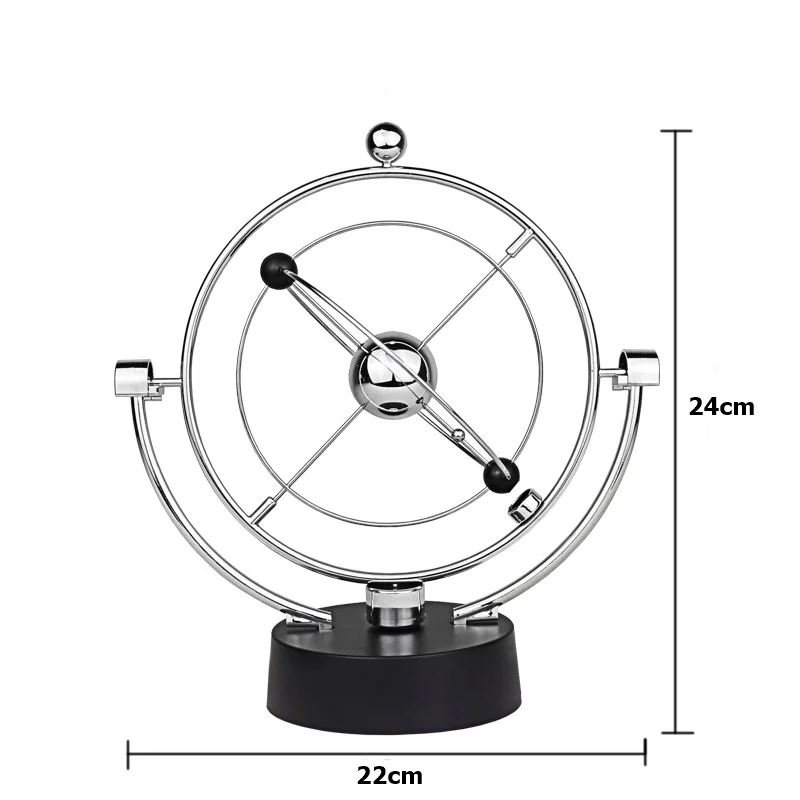 Newton Pendulum Ball Balance Ball Rotating Perpetual Motion Physical Science Pendulum Toy Physics Tumbler Craft Home