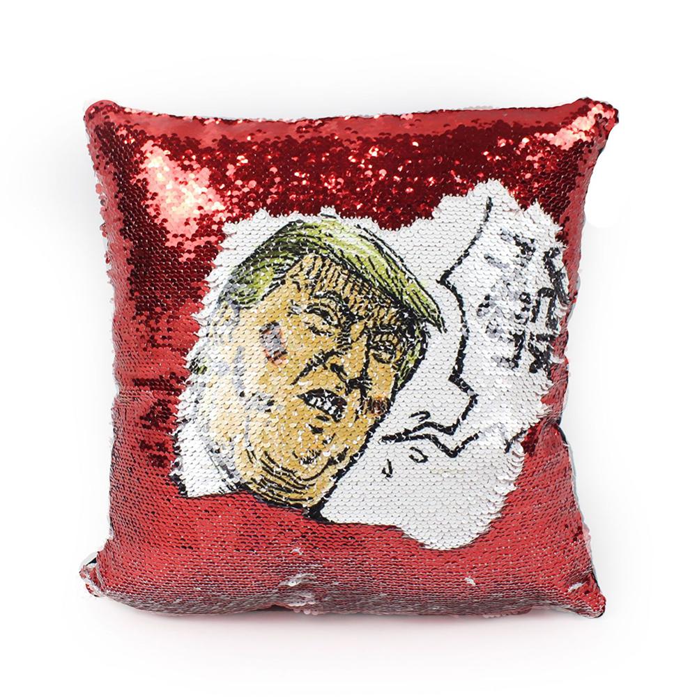 Nicolas Cage Sequin Pillow Funny Pillow