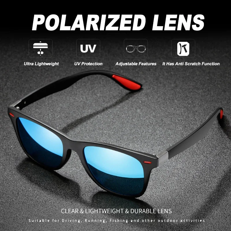 Night Vision Glasses PC Frame Polarized Sunglasses Men Outdoor Sport Sun Glasses Day Night Vision Driver Night Glasses