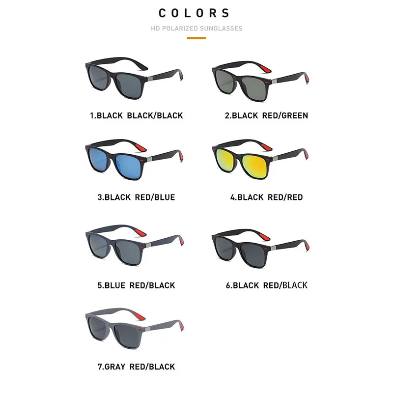 Night Vision Glasses PC Frame Polarized Sunglasses Men Outdoor Sport Sun Glasses Day Night Vision Driver Night Glasses