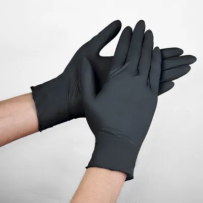 Nitrile Disposable Food Prep Gloves (100 pcs) Nitrile Disposable Food Prep Gloves (100 pcs)