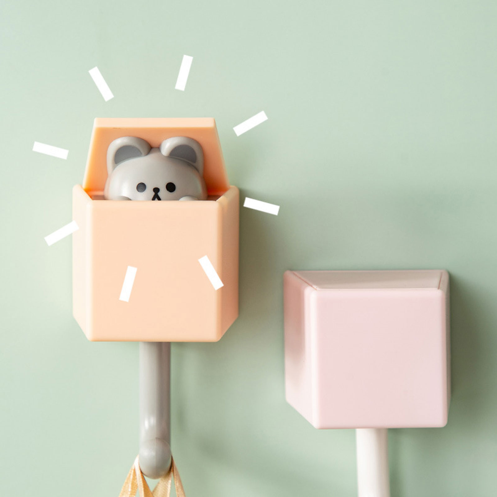 No Drill Cat Wall Hook
