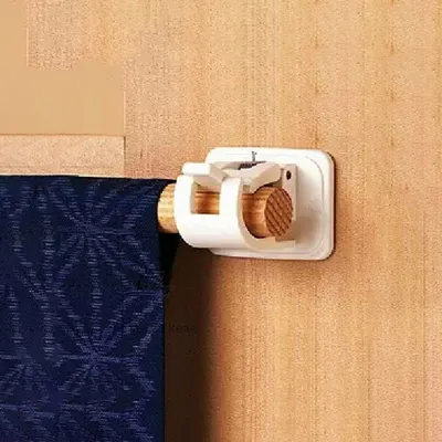 No Drill Curtain Rod Brackets (2PCs) No Drill Curtain Rod Brackets (2PCs)
