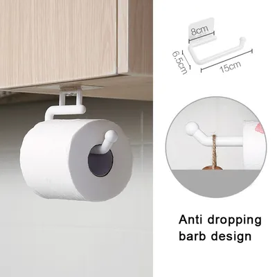 No Drill Kitchen Tissue Roll Holder No Drill Kitchen Tissue Roll Holder