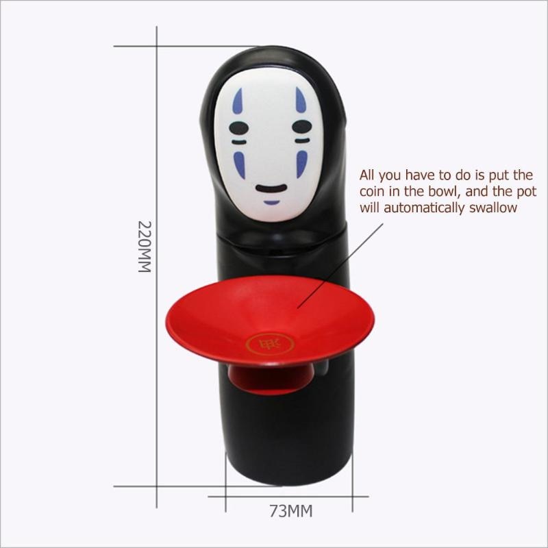 No Face Piggy Bank Automatic Toy