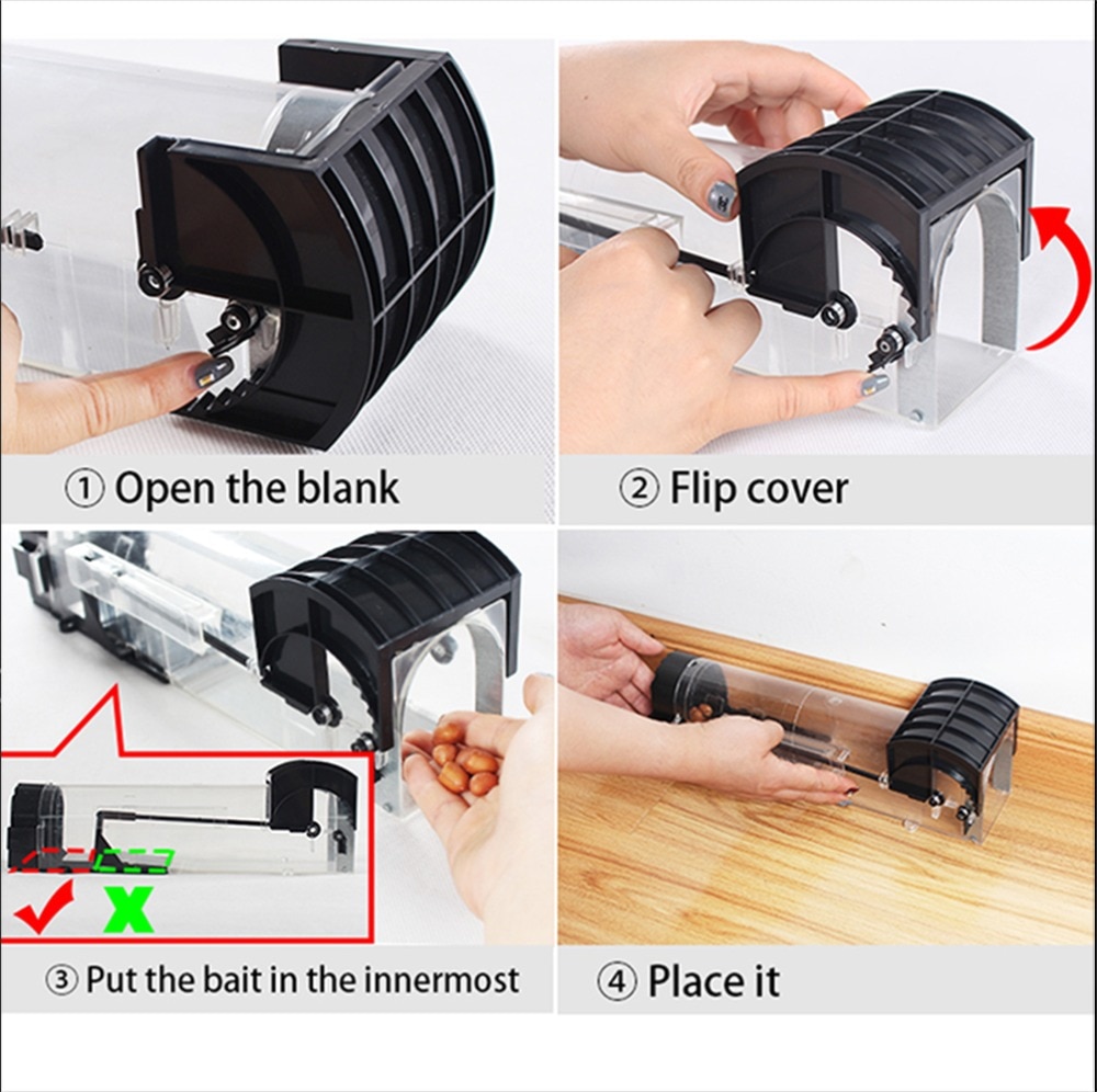 No Kill Reusable Smart Mouse Trap