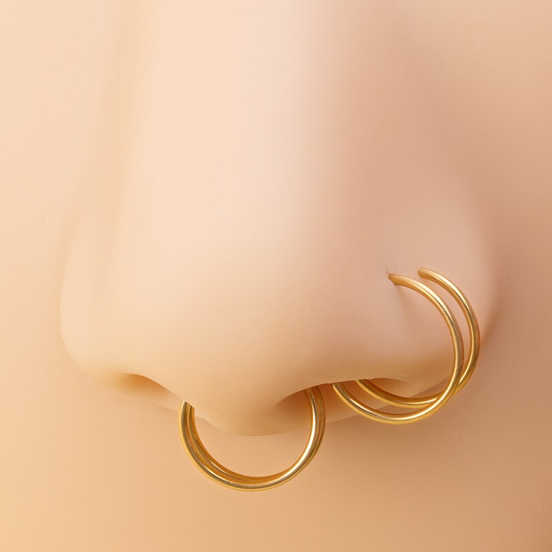 No-Pierce Spiral Nose Rings (2pcs) No-Pierce Spiral Nose Rings (2pcs)
