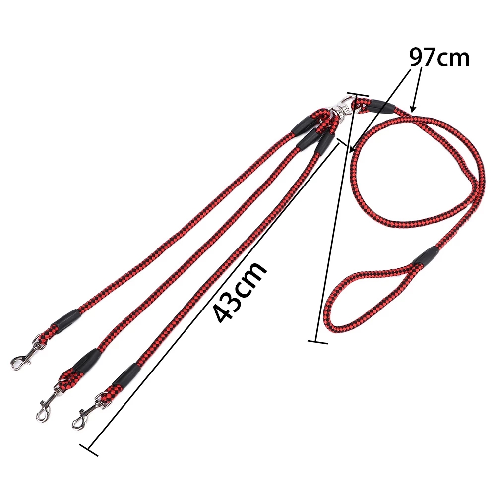 No Tangle Nylon 3 Way Dog Leash No Tangle Nylon 3 Way Dog Leash
