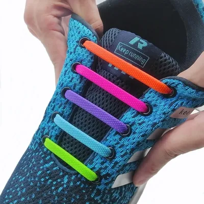 No Tie Silicone Shoelace (16 pcs)