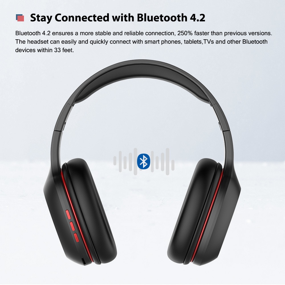 Noise Cancelling Bluetooth Headset Deep Bass Noise Cancelling Bluetooth Headset Deep Bass