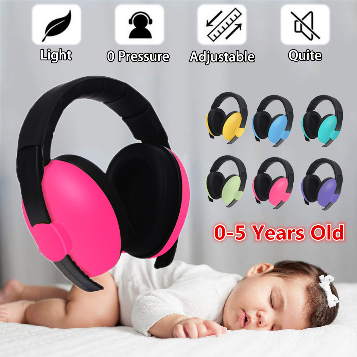 Noise Reduction Infant Earmuffs Noise Reduction Infant Earmuffs