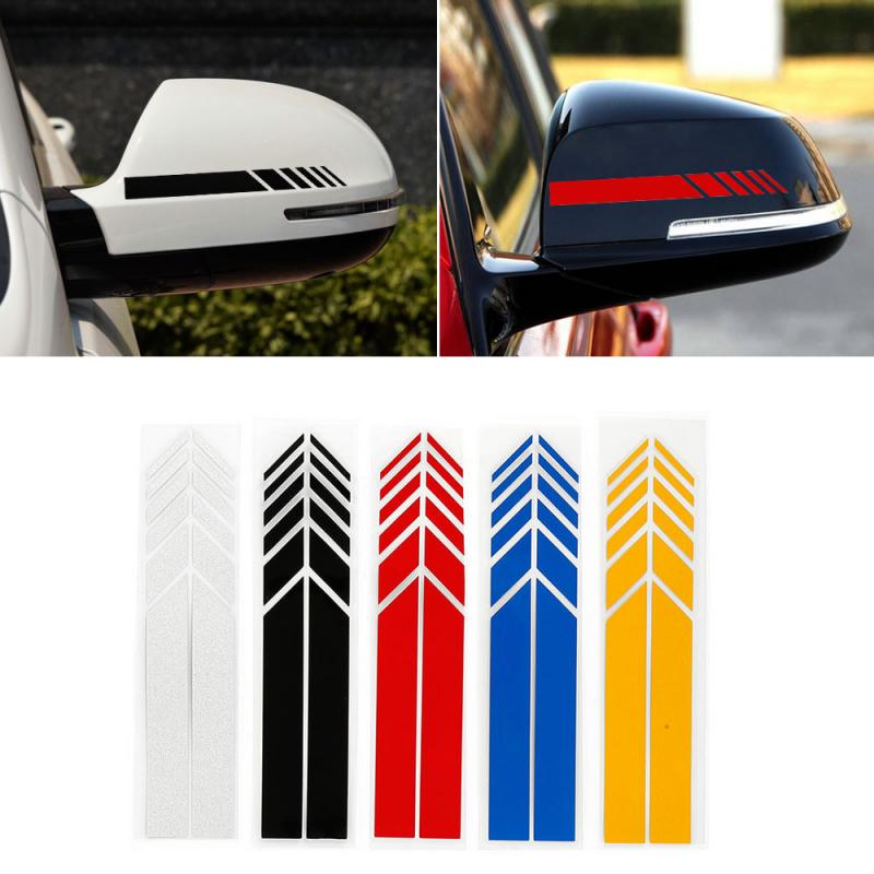 Non-Fading Car Side Mirror Stickers (2 pcs)