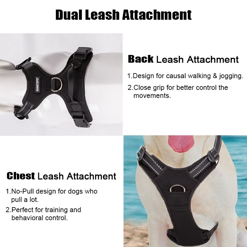 Non Pull Dog Harness Reflective Harness Non Pull Dog Harness Reflective Harness